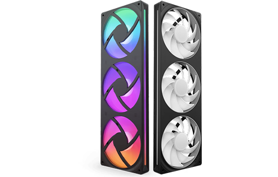 Kit Fan 360mm NZXT F360 RGB Core, 3 Ventoinhas De 120mm, Single